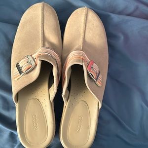 Ecco Suede Clogs size 42